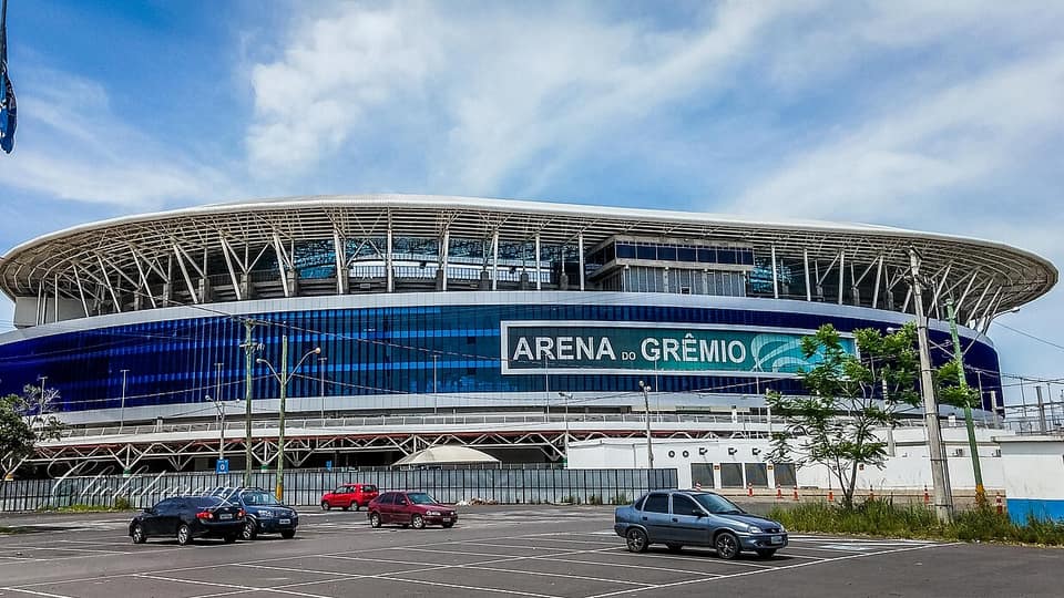 Arena do Grêmio, casa do Grêmio, em foto de arquivo